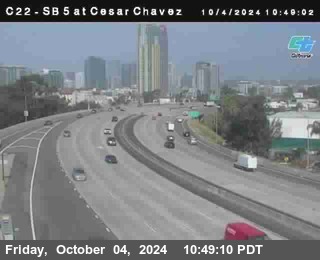 SB 5 at Cesar E Chaves Prkwy