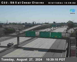 SB 5 at Cesar E Chaves Prkwy