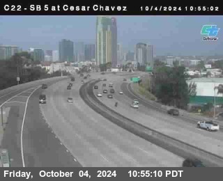 SB 5 at Cesar E Chaves Prkwy