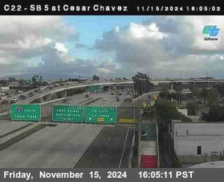 SB 5 at Cesar E Chaves Prkwy