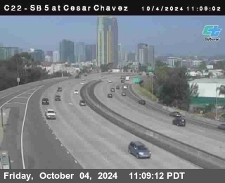 SB 5 at Cesar E Chaves Prkwy