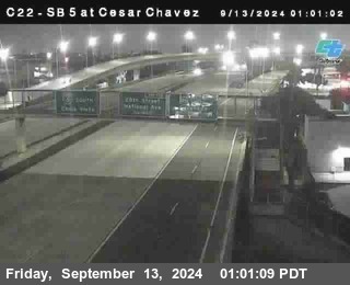 SB 5 at Cesar E Chaves Prkwy