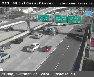 SB 5 at Cesar E Chaves Prkwy