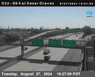 SB 5 at Cesar E Chaves Prkwy