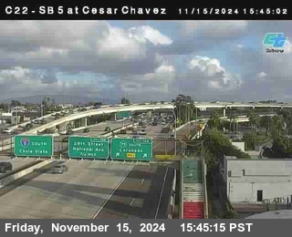 SB 5 at Cesar E Chaves Prkwy