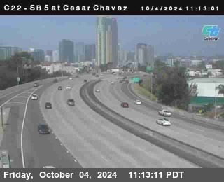 SB 5 at Cesar E Chaves Prkwy