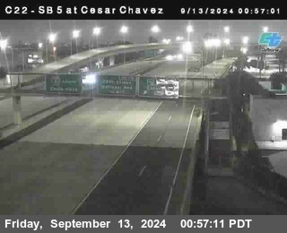 SB 5 at Cesar E Chaves Prkwy