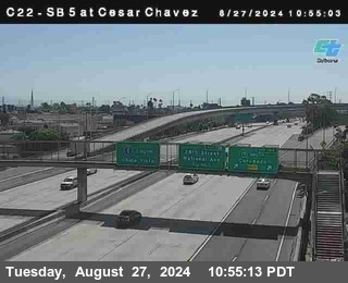 SB 5 at Cesar E Chaves Prkwy