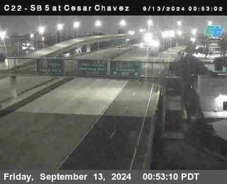 SB 5 at Cesar E Chaves Prkwy