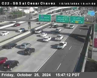 SB 5 at Cesar E Chaves Prkwy