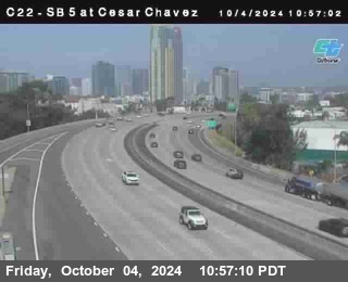 SB 5 at Cesar E Chaves Prkwy