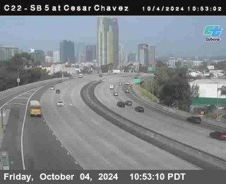 SB 5 at Cesar E Chaves Prkwy