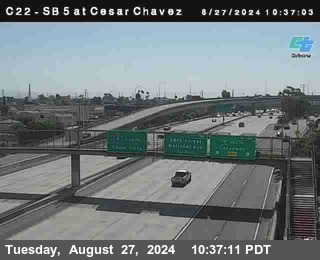 SB 5 at Cesar E Chaves Prkwy