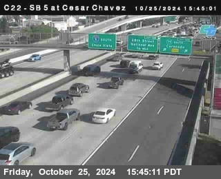 SB 5 at Cesar E Chaves Prkwy