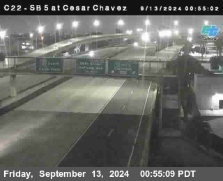 SB 5 at Cesar E Chaves Prkwy