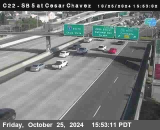 SB 5 at Cesar E Chaves Prkwy