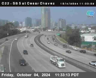 SB 5 at Cesar E Chaves Prkwy