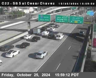 SB 5 at Cesar E Chaves Prkwy