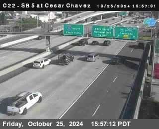 SB 5 at Cesar E Chaves Prkwy