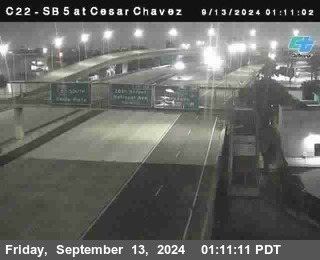 SB 5 at Cesar E Chaves Prkwy