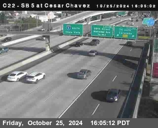 SB 5 at Cesar E Chaves Prkwy