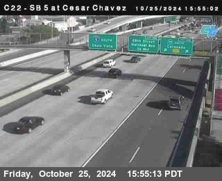 SB 5 at Cesar E Chaves Prkwy