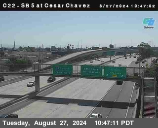 SB 5 at Cesar E Chaves Prkwy