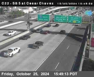 SB 5 at Cesar E Chaves Prkwy