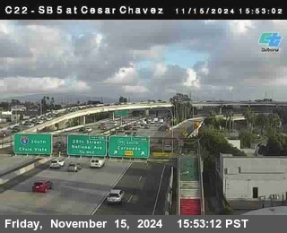 SB 5 at Cesar E Chaves Prkwy