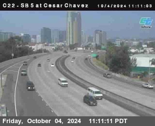 SB 5 at Cesar E Chaves Prkwy