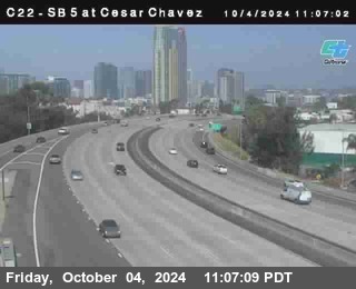 SB 5 at Cesar E Chaves Prkwy