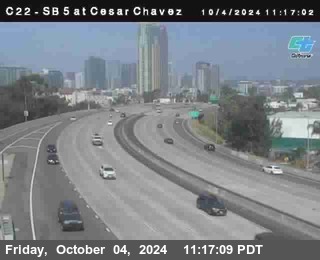 SB 5 at Cesar E Chaves Prkwy