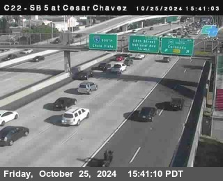 SB 5 at Cesar E Chaves Prkwy