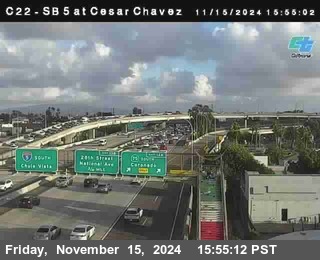 SB 5 at Cesar E Chaves Prkwy