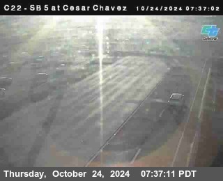 SB 5 at Cesar E Chaves Prkwy