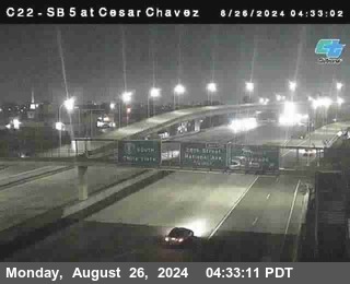 SB 5 at Cesar E Chaves Prkwy