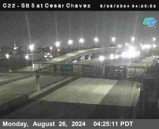 SB 5 at Cesar E Chaves Prkwy