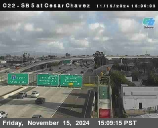 SB 5 at Cesar E Chaves Prkwy