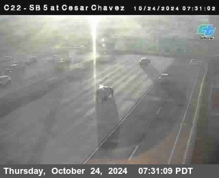 SB 5 at Cesar E Chaves Prkwy