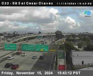 SB 5 at Cesar E Chaves Prkwy