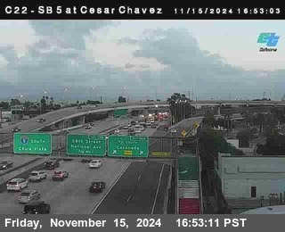 SB 5 at Cesar E Chaves Prkwy