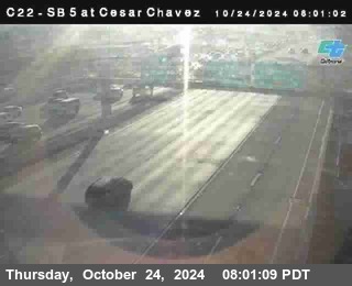 SB 5 at Cesar E Chaves Prkwy