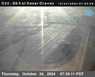 SB 5 at Cesar E Chaves Prkwy