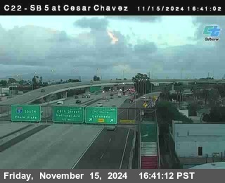 SB 5 at Cesar E Chaves Prkwy