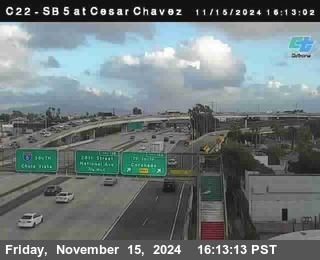 SB 5 at Cesar E Chaves Prkwy