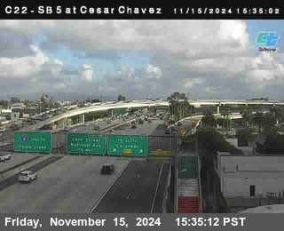 SB 5 at Cesar E Chaves Prkwy