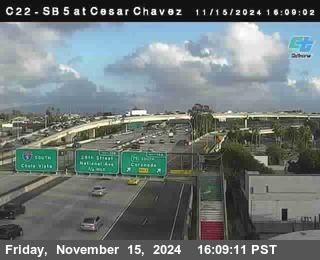 SB 5 at Cesar E Chaves Prkwy