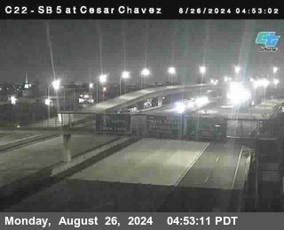 SB 5 at Cesar E Chaves Prkwy