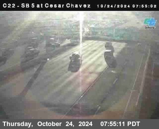 SB 5 at Cesar E Chaves Prkwy