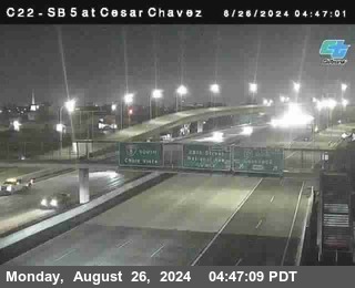 SB 5 at Cesar E Chaves Prkwy